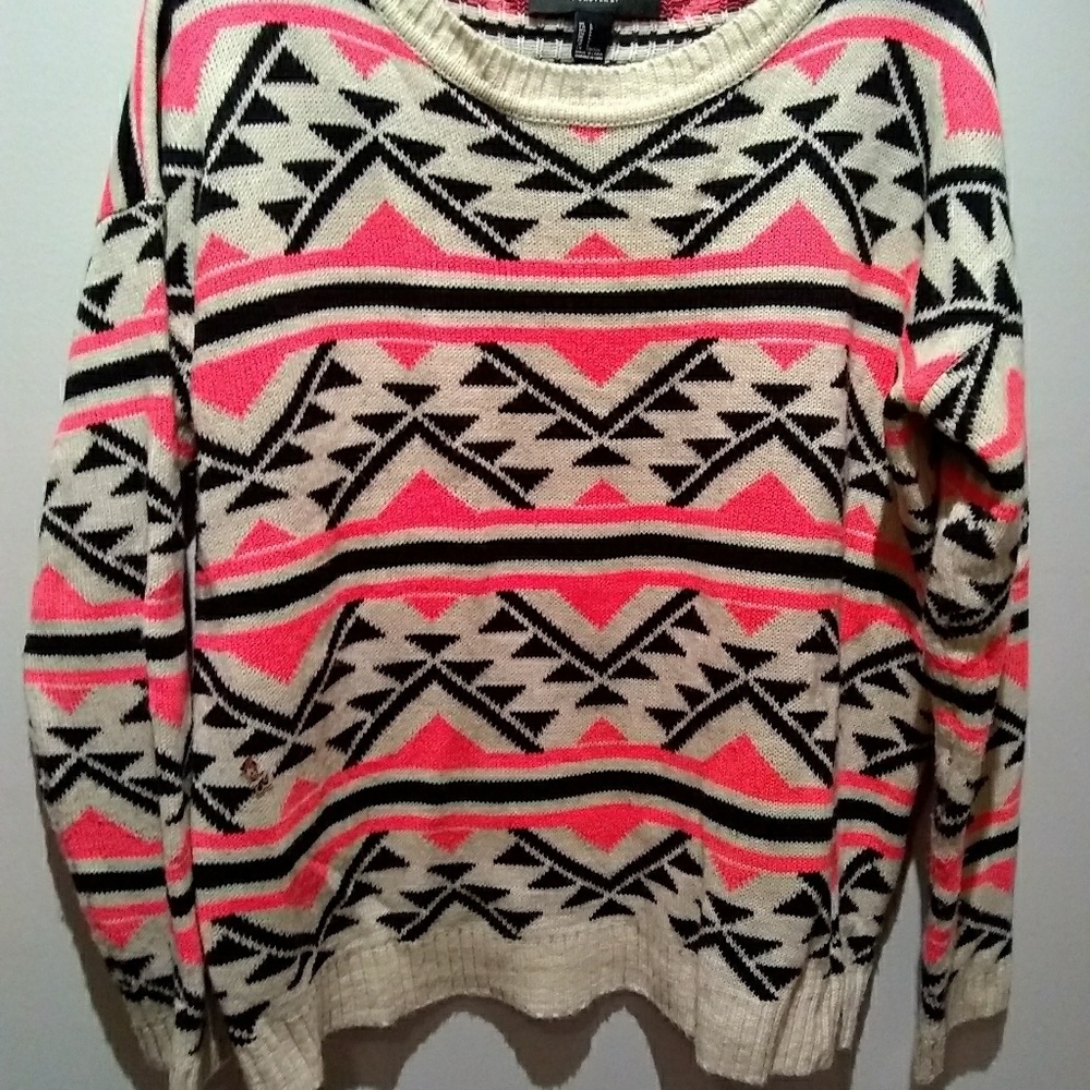 Forever 21 Aztec print sweater